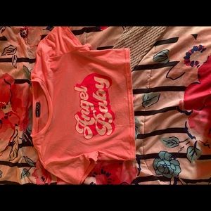 “Angel baby” Pink crop top